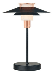 Halo design lampe i kobber