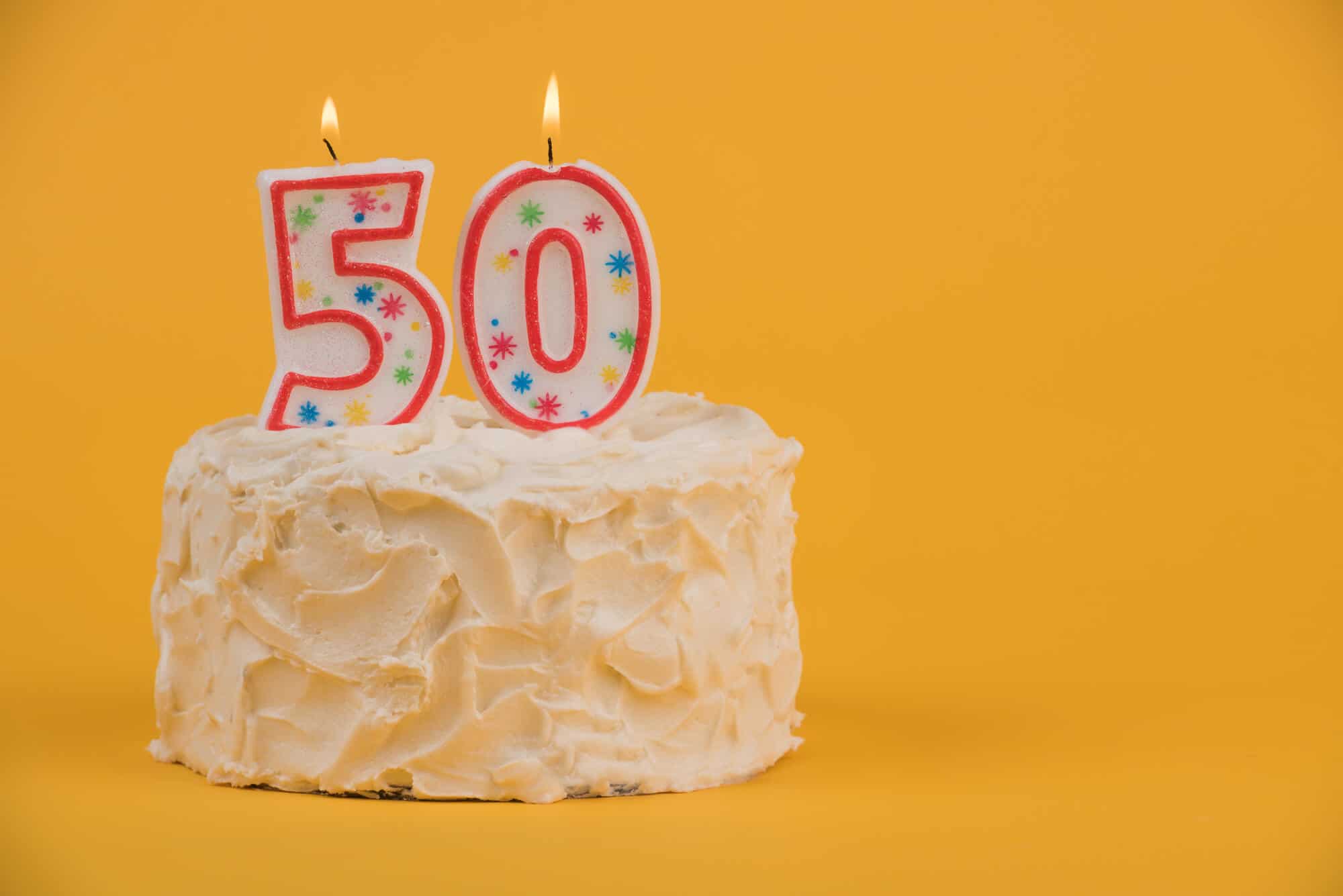 Gave 50 års fødselsdag 50