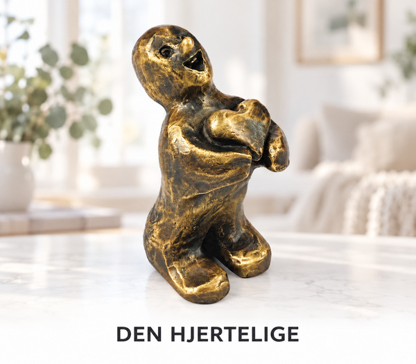 Personlig og unik bronzeskulptur i begrænset antal