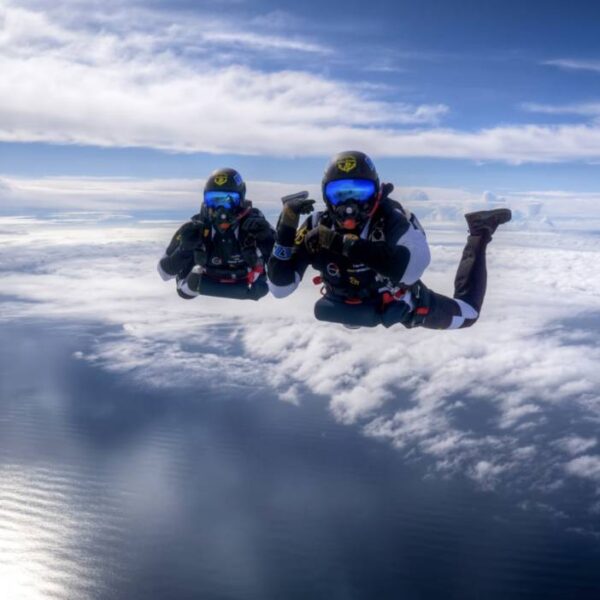 Europas højeste HALO tandemspring hos Dropzone Denmark