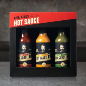 Chili Klaus Hot Sauce Gaveæske