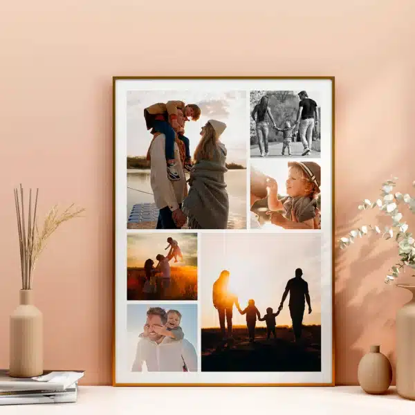 Personlige collage plakater